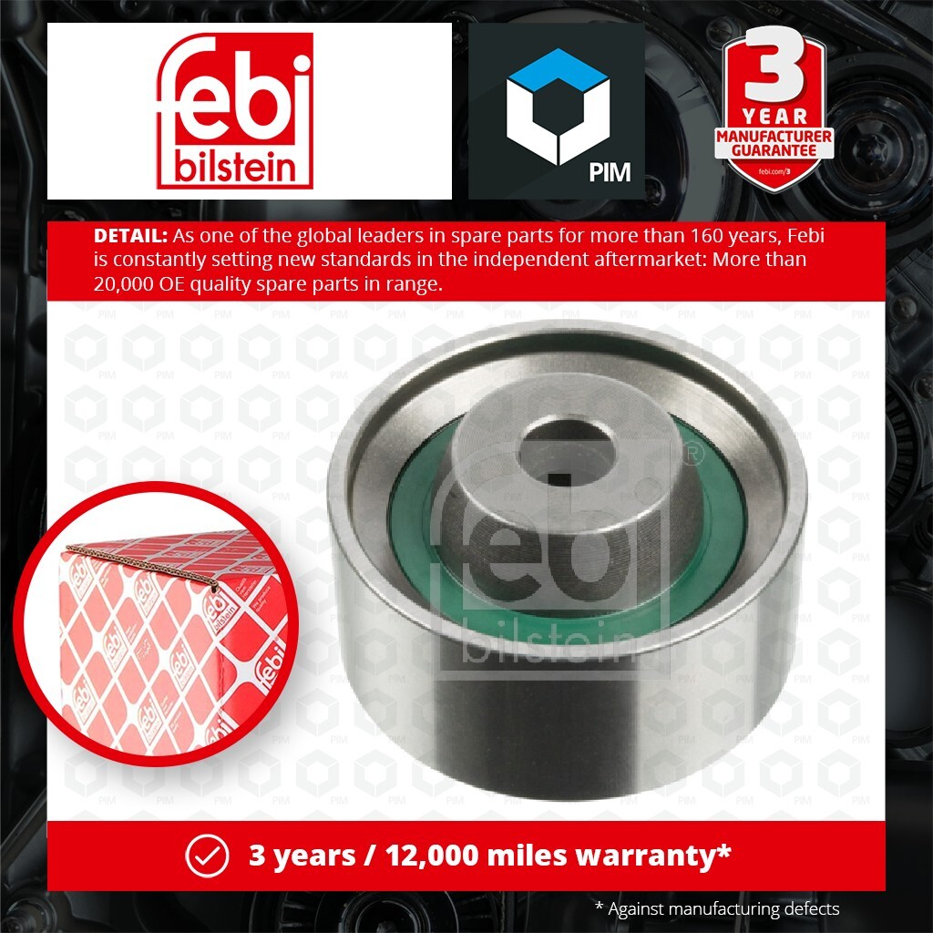 Timing Belt Guide Pulley fits HYUNDAI GETZ TB 1.4 05 to 10 G4EE 2481026010 Febi
