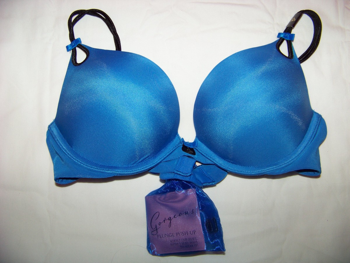 Victoria's Secret Gorgeous Plunge Push Up Bra NWT 32A
