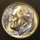 1953 S ROOSEVELT DIME BU FRESH FROM ORIGINAL ROLL-LOT 3015