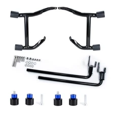 Saddlebags Guards Crash Rails Bars For Harley Touring Road Street Glides 14-25