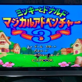 Nintendo Super Famicom Mickey & Donald Magical Adventure 3 SFC JAPAN