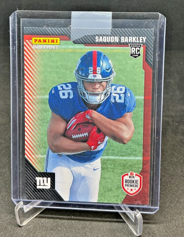 2018 Panini Instant SAQUON BARKLEY RC First Look PR /837 #FL2 (QTY AVAIL)