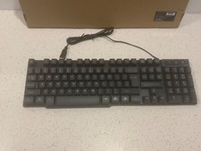 USB Wired Standard Keyboard Black For PC Model 7023 Excellent Condition