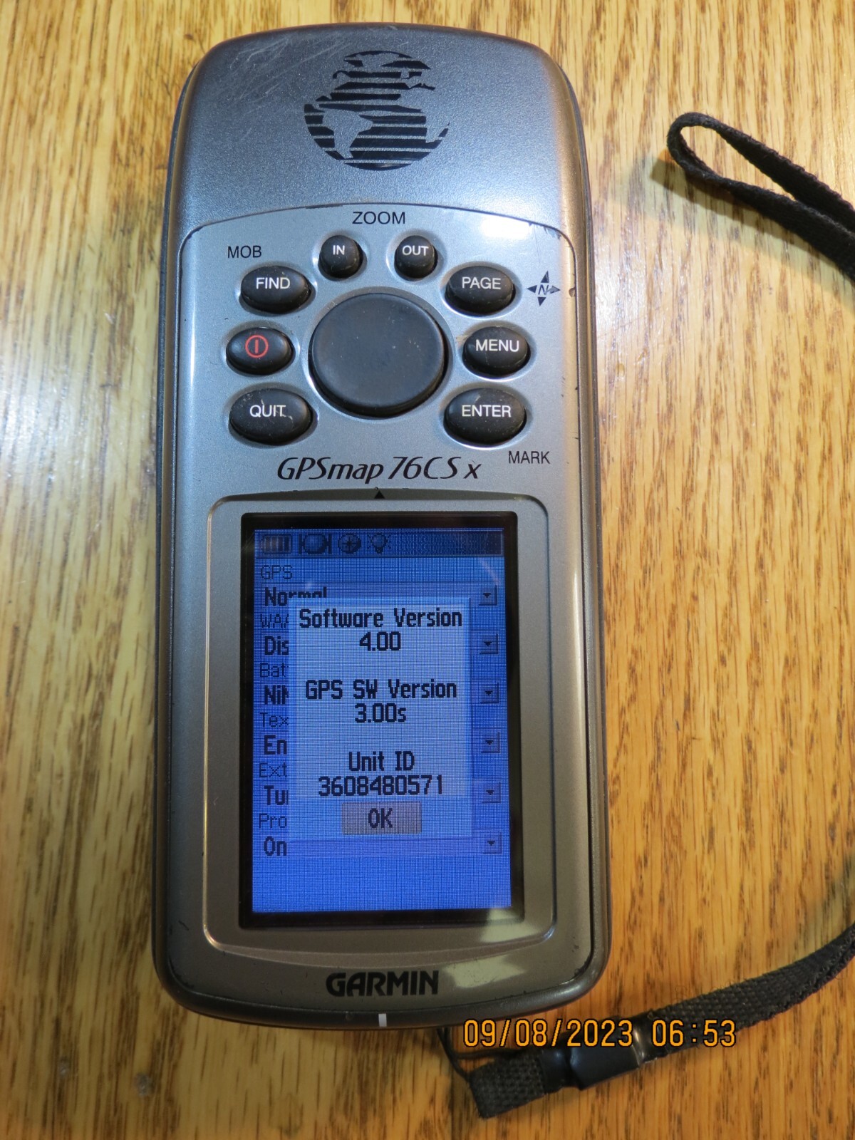 Garmin GPSMAP 76CSx Waterproof GPS. SiRF III Chipset. Very Good