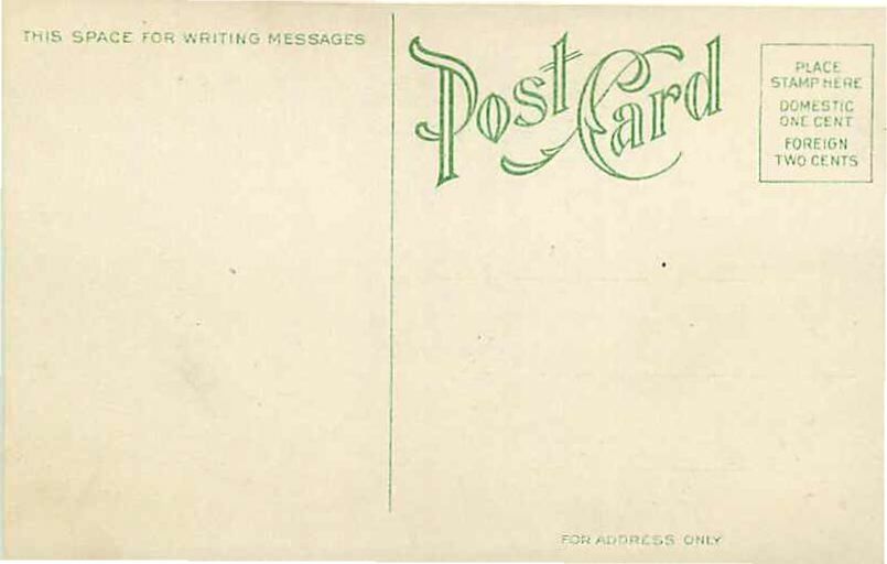 Postcard Bromo Inermis Field Homewood Farm 1908, Ipswich, South Dakota