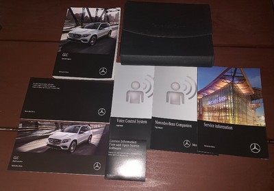 2017 Mercedes GLC Owners Manual With Case OEM Free Shipping | eBay