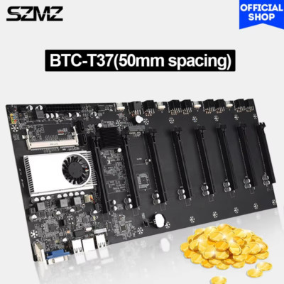 SZMZ BTC-T37 Mining Motherboard für Kryptowährung Miner