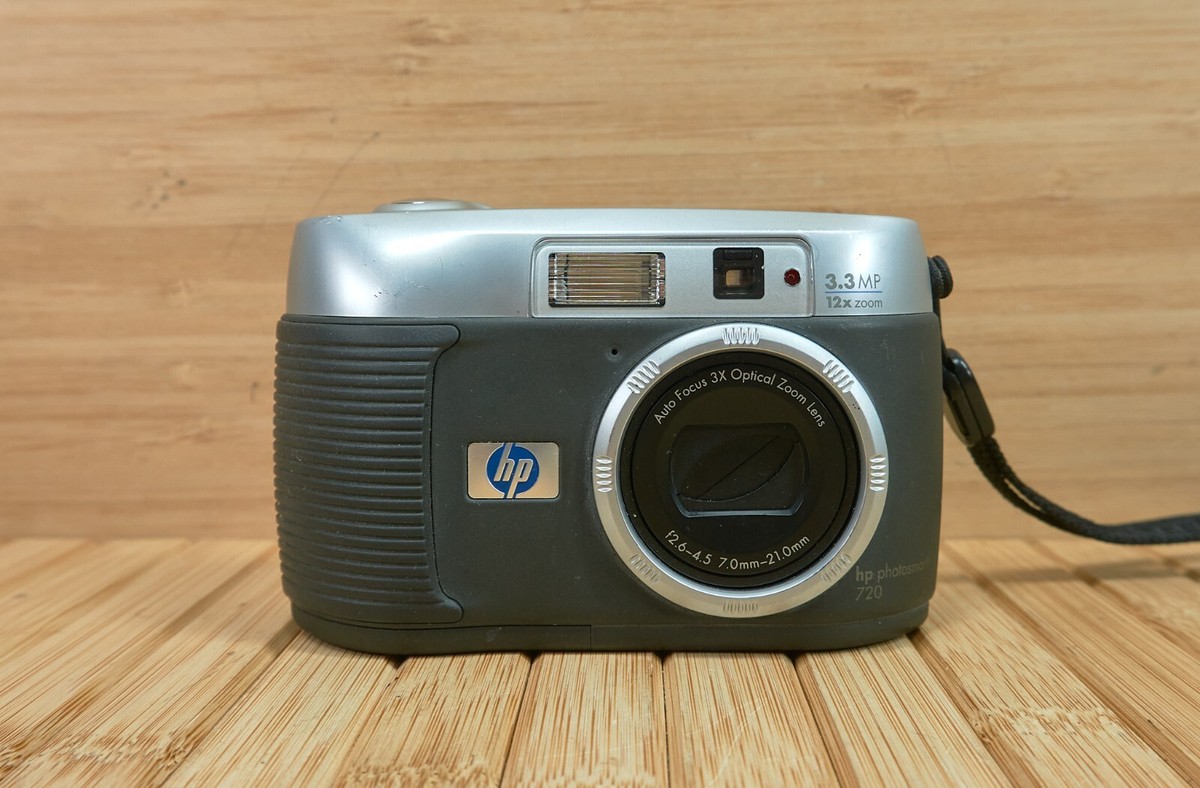 Vintage HP Photosmart 720 Digital Camera, 3.3MP 3x Optical Zoom | eBay