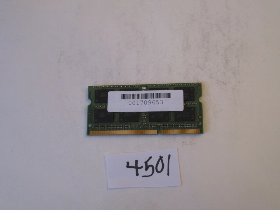 Micron 2Gb PC3-8500 1066Mhz DDR3 SODIMM Laptop Memory RAM (4501) - Image 2 of 2