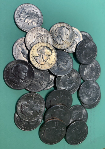 BU Colorized SBA 1999 P Susan B Anthony Dollar In Capsule - Foto 12