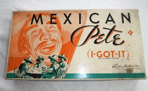 MEXICAN PETE (I GOT IT) GAME PARKER BROTHERS BROS 1937 VINTAGE RARE 99% Complete
