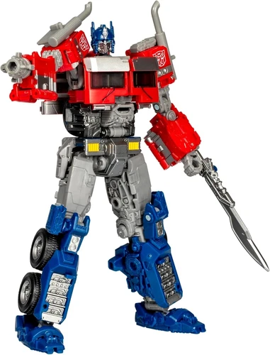 Transformers Rise of the Beasts Studio 102 Voyager Class Optimus Prime IN HAND - Picture 4 of 5