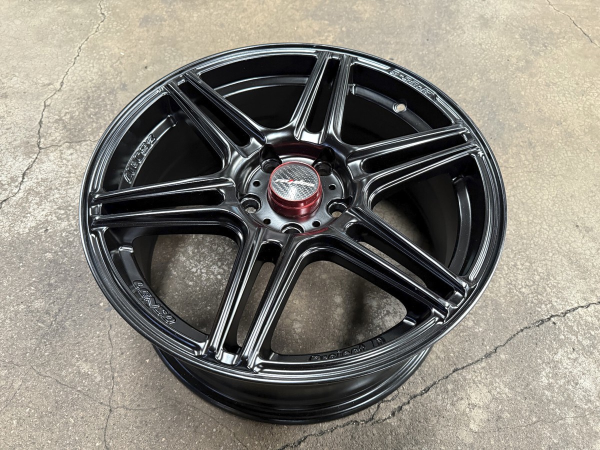 Used Genuine 17x7.5 LENSO SPEC G (4 wheel) 5x114.3 fit Toyota