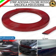 PROFILO ADESIVO ROSSO PER VOLKSWAGEN GOLF 5 5 METRI X 12 MM
