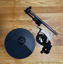 Alesis 10" Cymbal w/13 inch Cymbal Arm, Clamp and Connection Cable Bundle