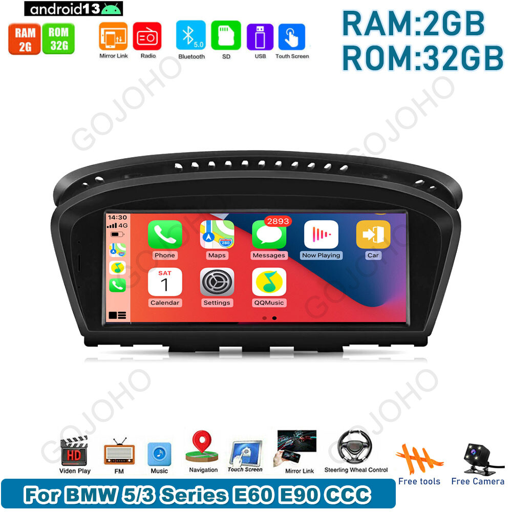 BMW用 CCC アンドロイドナビ / CarPlay + Android For BMW 5/3 Series E60 E90 CCC Android Car Stereo Radio GPS