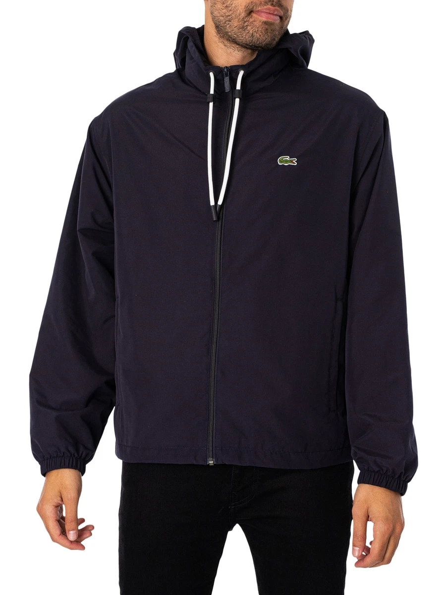 Veste lacoste bleue sales