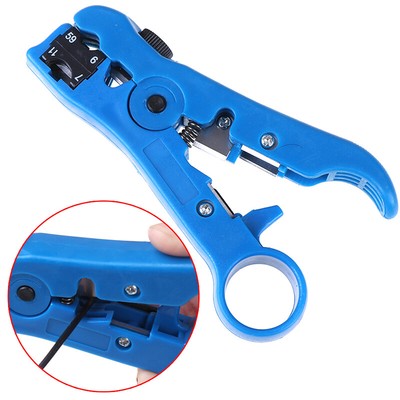 Coaxial Cable Wire Cutter Stripping Tool CAT 5 RG 59/6 RG 7/11 Stripper TooYROY