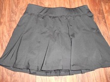Prince girls skirt skort size M medium 10 - 12 athletic tennis MINT cond BLACK