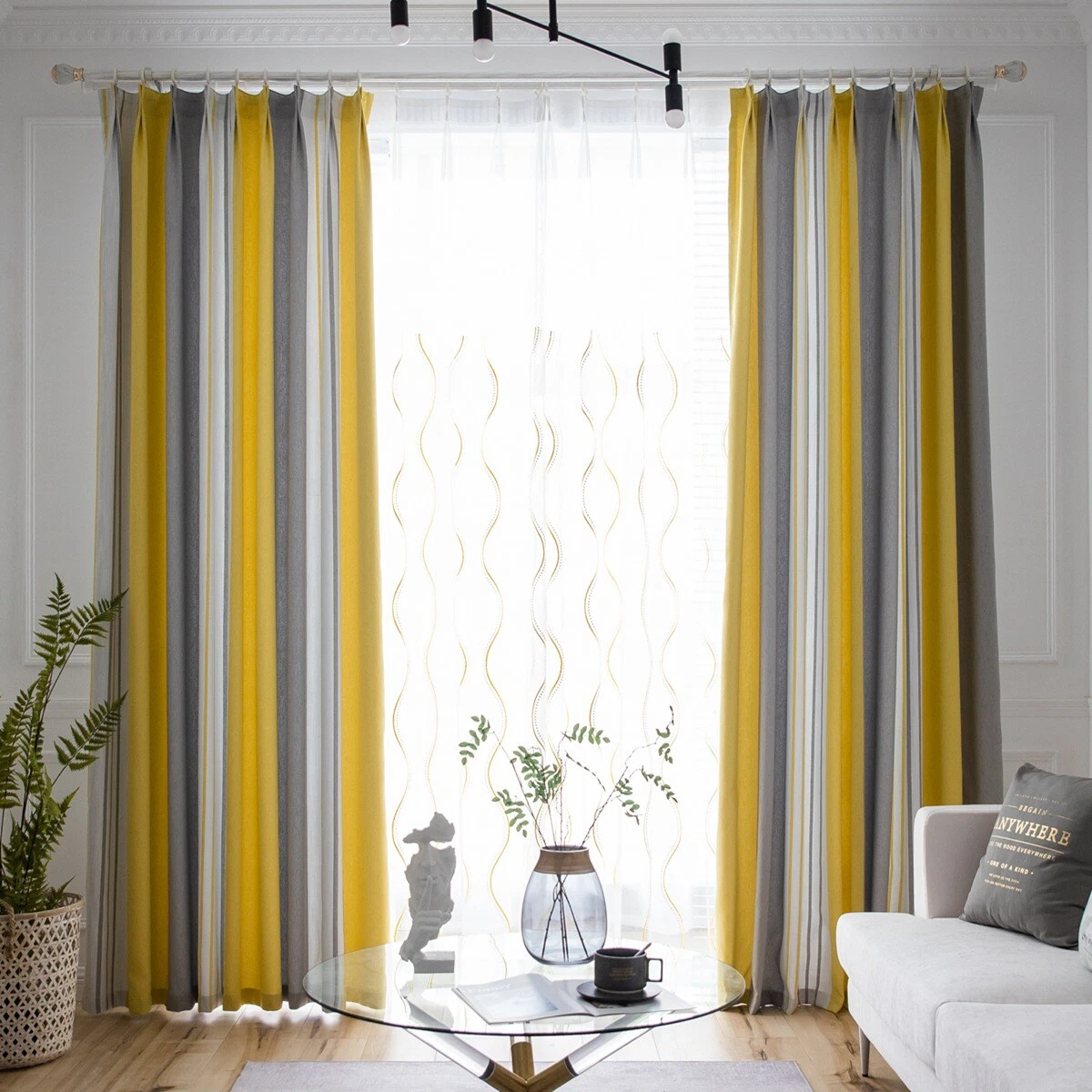 Gray And Yellow Living Room Curtains Gray And Yellow Living Room Curtains | Baci Living Room