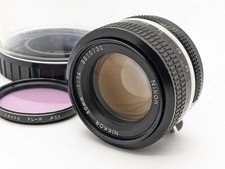  N MINT  Nikon New NIkkor 50mm F/1.4 Late Non-Ai Standard MF Lens from Japan
