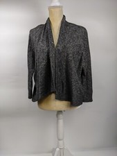 Eileen Fisher Classic Straight Cardigan Charcoal Size XS New NWT