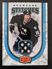 2006-07 FLAIR SHOWCASE JOE THORNTON STITCHES