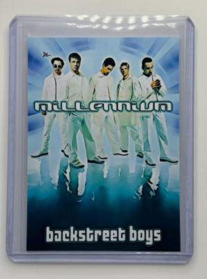 Backstreet Boys Limited Edition Artist Signed “Millennium” Trading