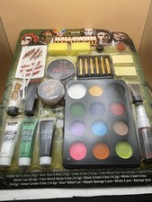 Halloween Makeup Kit SFX Special Effects Set Scar Wax Liquid Latex Fake Blood