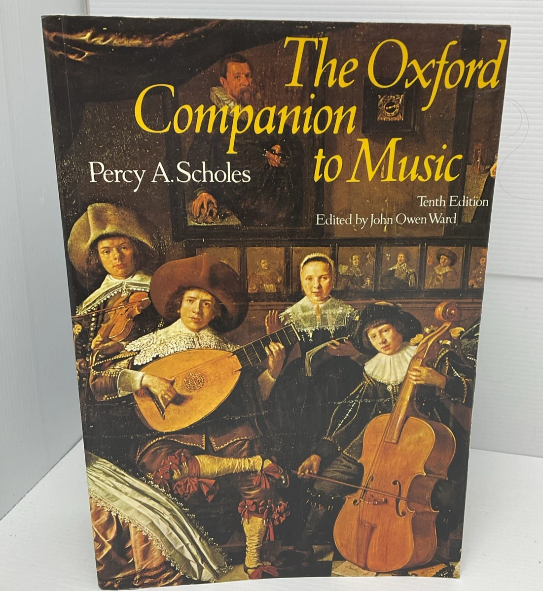 The Oxford Companion to Music Percy A Scholes music dictionary paperback
