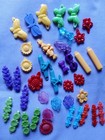 Lot Of 36 Barretts🌼 Vintage And Modern 🌼 Plastic🌼 Flowers And Animals  — photo 1