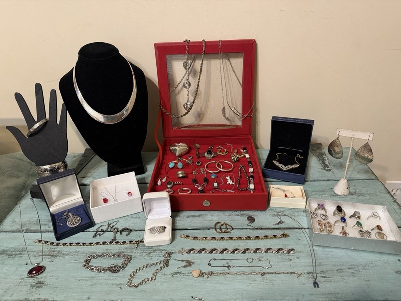 925 sterling silver jewelry wearable lot Not Scrap 509.4 Grams