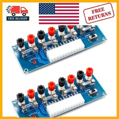 Dual 24 Pin ATX Breakout Boards - Multi-Voltage Solution for Tech Projects
