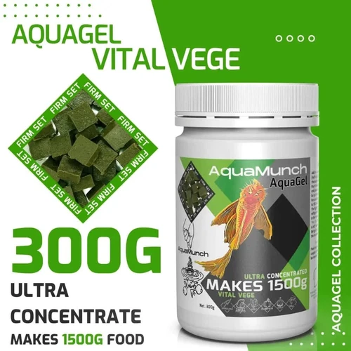 AquaMunch AquaGel Fish Food - Vital Vege L(L9) - Picture 2 of 5