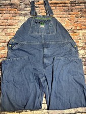 Liberty men size 48W 30L men blue denim overall bib