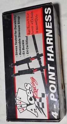 Aces Racing 4-Point Harness w/ EZ Buckle #X001XX4JUL