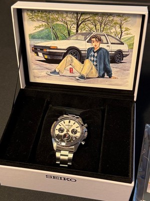 Seiko x Initial D 30th Anniversary Watch Limited Edition - Shipped from USA