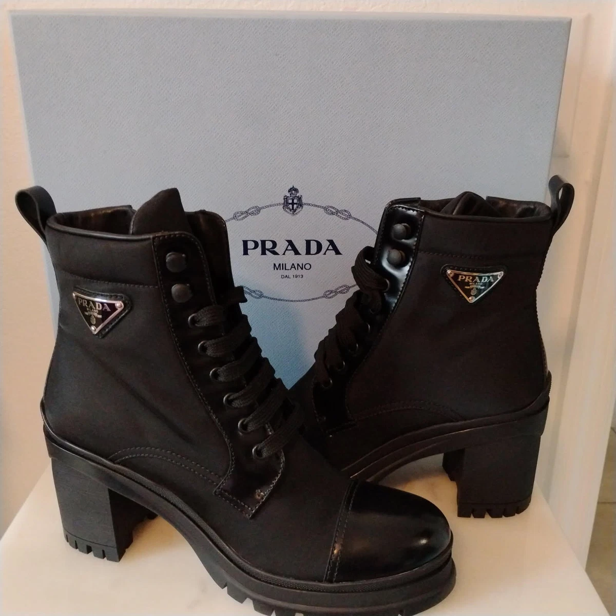 PRADA Black Boots for Women for sale - eBay