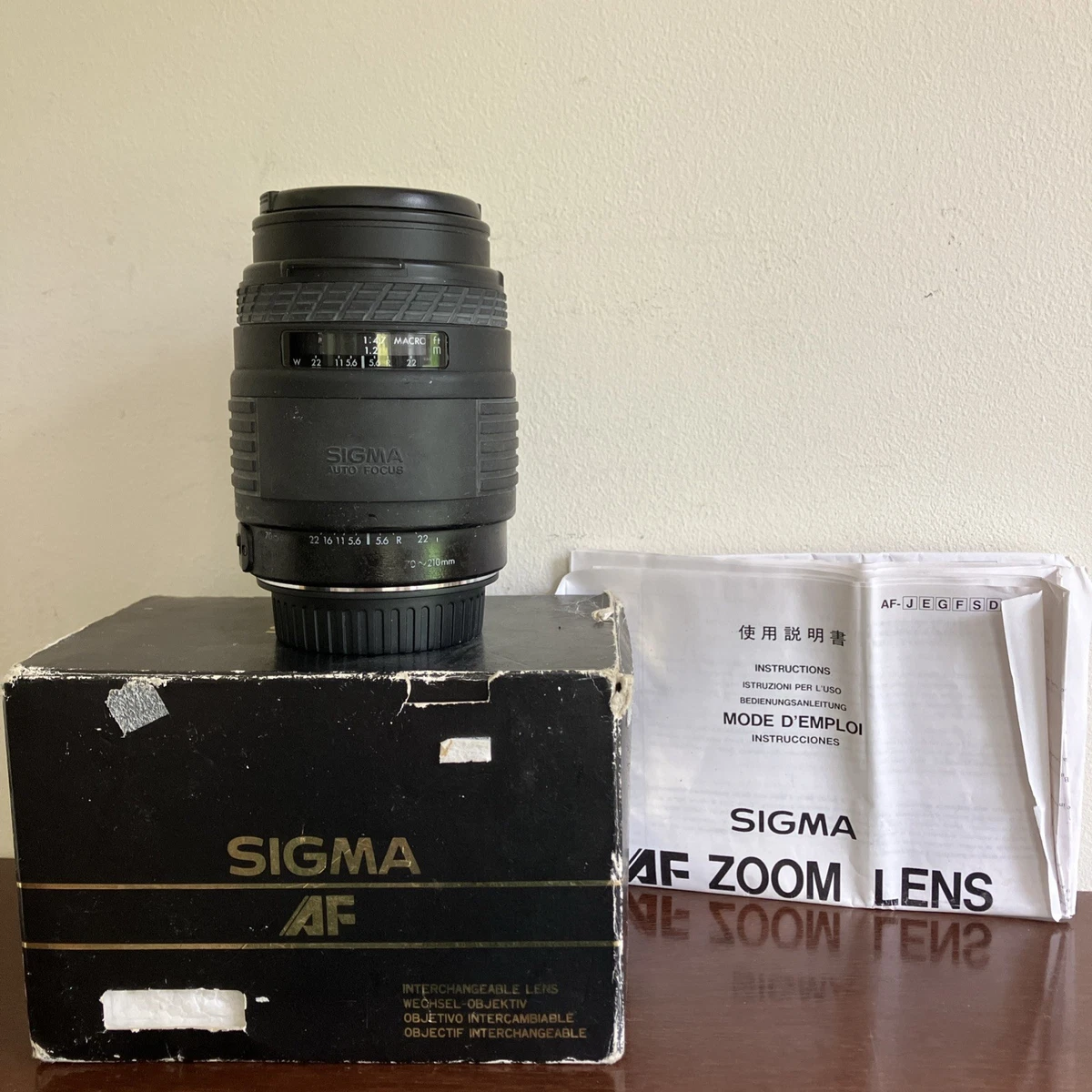 Sigma 70-210mm Focal Camera Lenses for sale | eBay UK