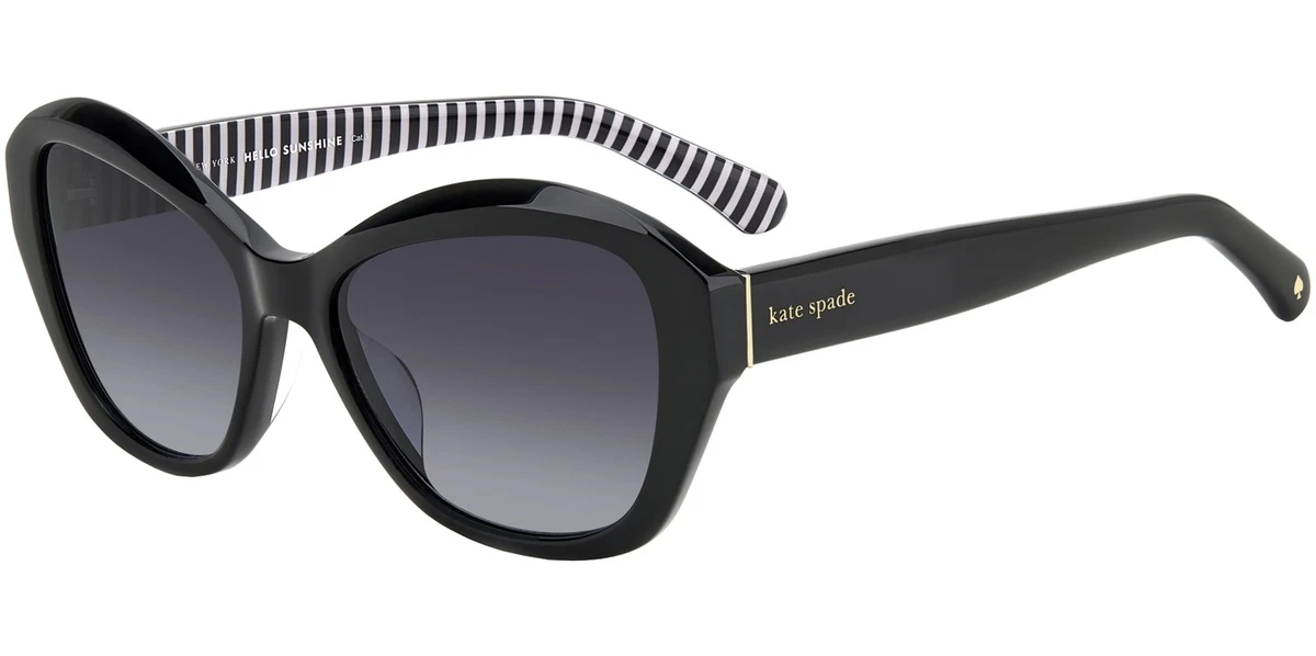 kate spade Black Butterfly-Shape Sunglasses with Dark Lenses Kate Spade Women main image 2