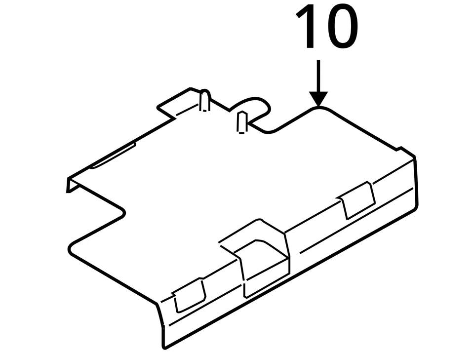 Cubierta de batería Audi A4 2009-2012 8K0915429G Foto 4 de 4