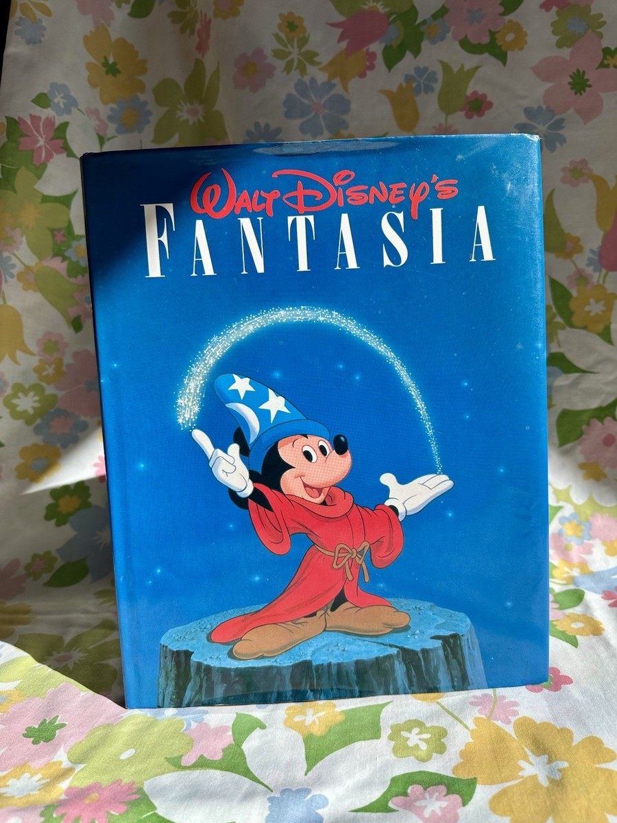 Vintage Walt Disney's Fantasia Book 1987 Hardcover By John Culhane