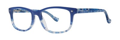 Kensie Splash Eyeglasses Eye Glasses Ocean Blue Authentic New 47m