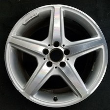Rear Mercedes-benz Machined Silver Cls-class Factory Rim 18x9.5 2012-2018 85231a Rear Mercedes-benz Machined Silver Cls-class Factory Rim 18x9.5 2012-2018 85231a