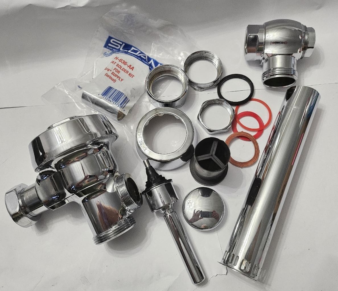 Sloan Royal 110 Water Closet Flushometer 3018003 Chrome Finish