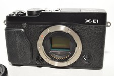 Fujifilm X-E1 Mirrorless Camera Body Black Used Excellent Condition