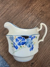 Superb 1930's Art Deco Radfords Fenton Bone China Gloral Milk Jug
