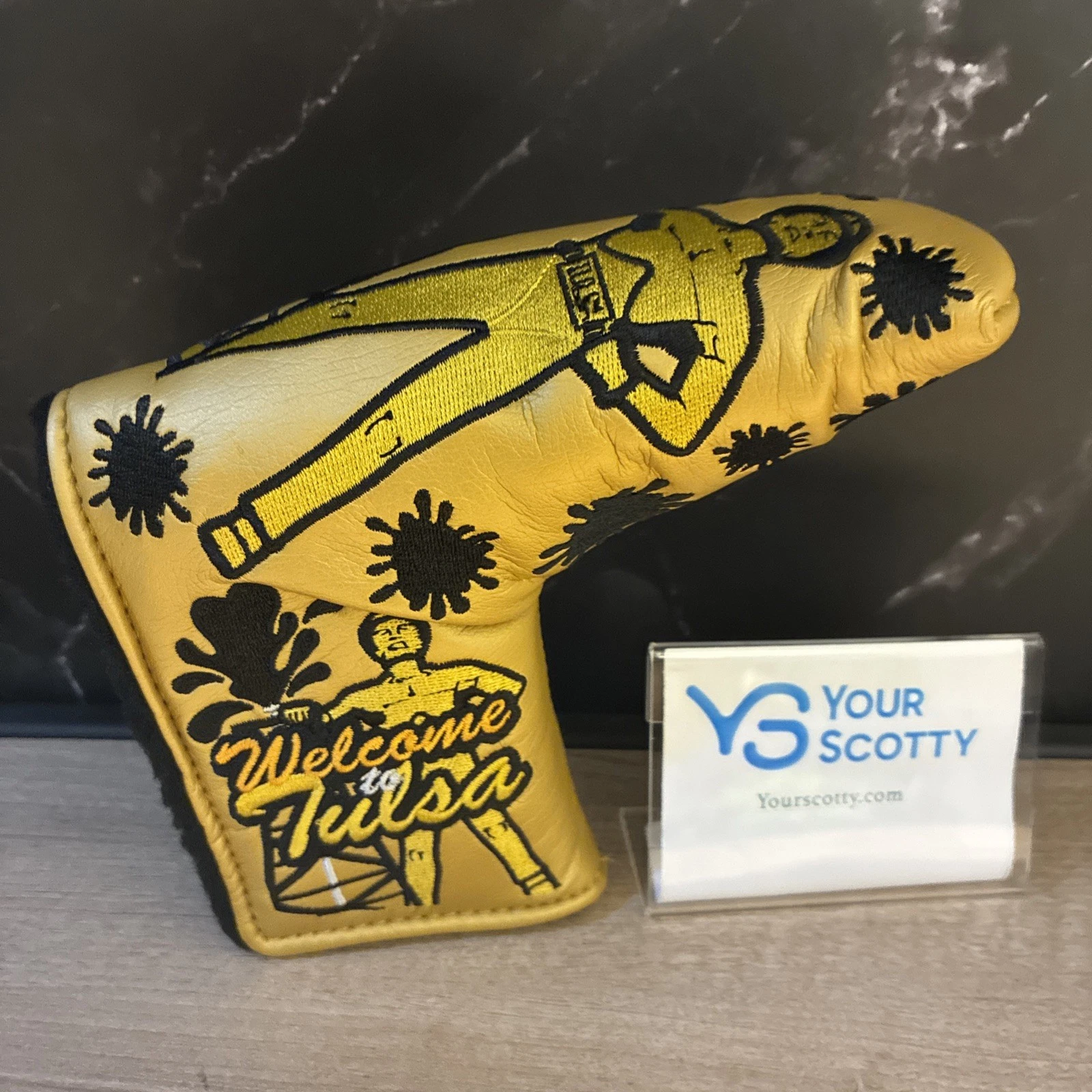Scotty Cameron 2022 Tulsa Golden Driller Putter Headcover