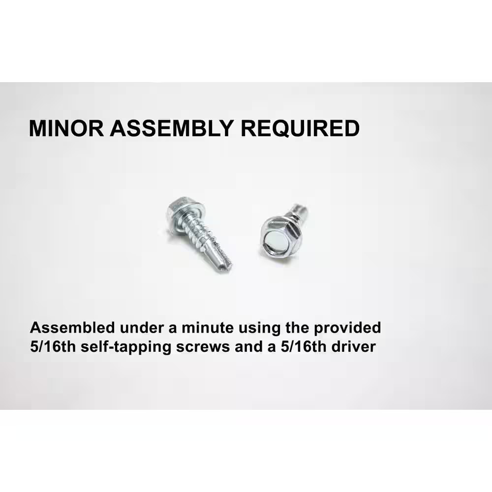 Bully Tools 22 in. Combination Snow Shovel with Fiberglass D-Grip Handle