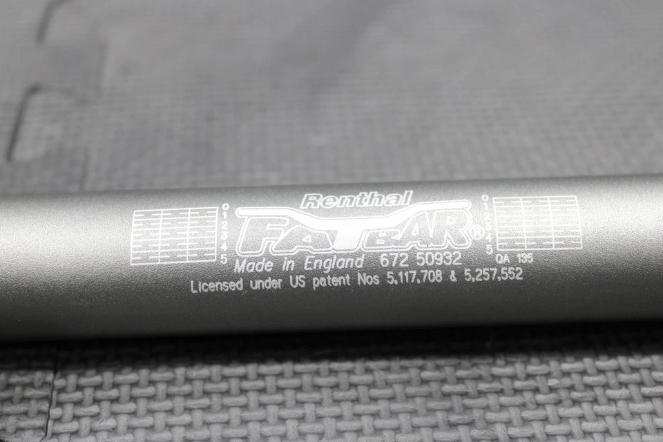 Yamaha YZ450F 2009 Renthal 672 Fatbar barras manillar barra almohadilla 1-1/8" ¡Bonito! Foto 4 de 4